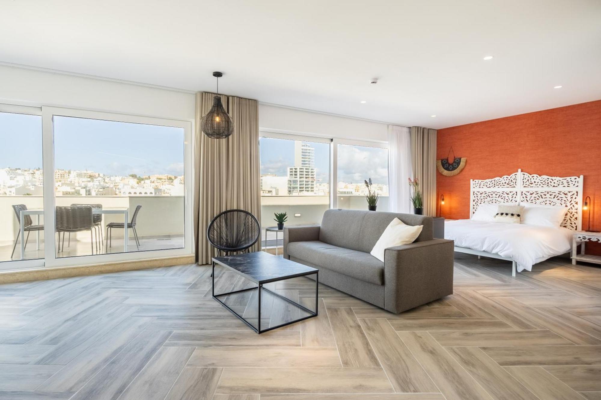 Gzira The Cube - Designer Finished Studio Penthouse By Sf Homes מראה חיצוני תמונה